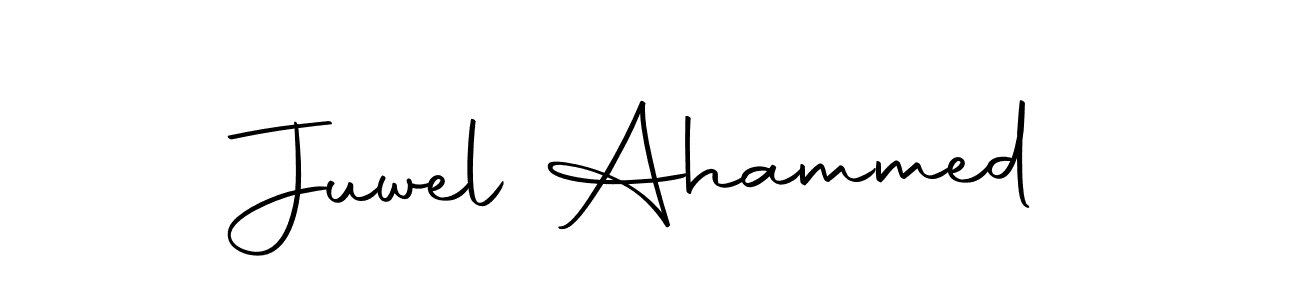 Also we have Juwel Ahammed name is the best signature style. Create professional handwritten signature collection using Autography-DOLnW autograph style. Juwel Ahammed signature style 10 images and pictures png