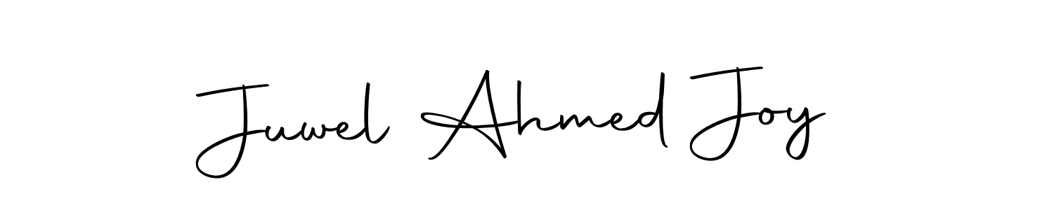 Juwel Ahmed Joy stylish signature style. Best Handwritten Sign (Autography-DOLnW) for my name. Handwritten Signature Collection Ideas for my name Juwel Ahmed Joy. Juwel Ahmed Joy signature style 10 images and pictures png