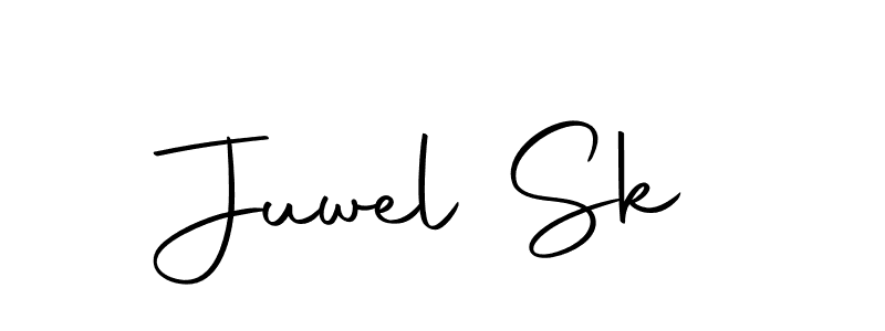 How to make Juwel Sk signature? Autography-DOLnW is a professional autograph style. Create handwritten signature for Juwel Sk name. Juwel Sk signature style 10 images and pictures png