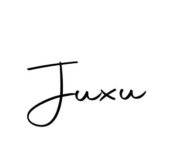 Juxu stylish signature style. Best Handwritten Sign (Autography-DOLnW) for my name. Handwritten Signature Collection Ideas for my name Juxu. Juxu signature style 10 images and pictures png