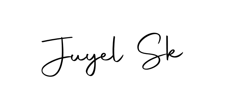 if you are searching for the best signature style for your name Juyel Sk. so please give up your signature search. here we have designed multiple signature styles  using Autography-DOLnW. Juyel Sk signature style 10 images and pictures png