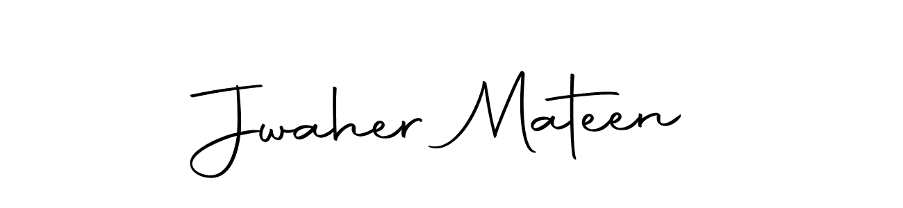 Use a signature maker to create a handwritten signature online. With this signature software, you can design (Autography-DOLnW) your own signature for name Jwaher Mateen. Jwaher Mateen signature style 10 images and pictures png