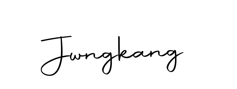 Jwngkang stylish signature style. Best Handwritten Sign (Autography-DOLnW) for my name. Handwritten Signature Collection Ideas for my name Jwngkang. Jwngkang signature style 10 images and pictures png