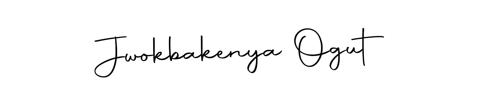 Jwokbakenya Ogut stylish signature style. Best Handwritten Sign (Autography-DOLnW) for my name. Handwritten Signature Collection Ideas for my name Jwokbakenya Ogut. Jwokbakenya Ogut signature style 10 images and pictures png