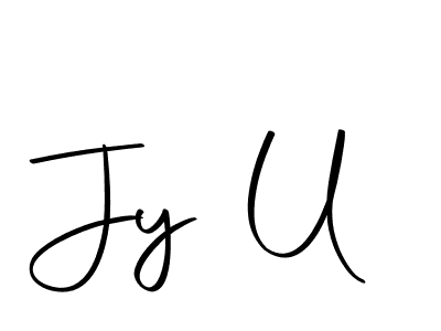 Here are the top 10 professional signature styles for the name Jy U. These are the best autograph styles you can use for your name. Jy U signature style 10 images and pictures png