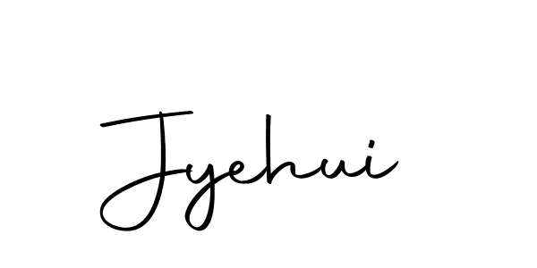The best way (Autography-DOLnW) to make a short signature is to pick only two or three words in your name. The name Jyehui include a total of six letters. For converting this name. Jyehui signature style 10 images and pictures png