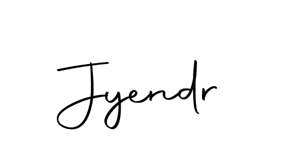 Create a beautiful signature design for name Jyendr. With this signature (Autography-DOLnW) fonts, you can make a handwritten signature for free. Jyendr signature style 10 images and pictures png