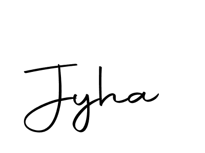 You should practise on your own different ways (Autography-DOLnW) to write your name (Jyha) in signature. don't let someone else do it for you. Jyha signature style 10 images and pictures png