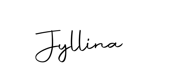 Make a beautiful signature design for name Jyllina. With this signature (Autography-DOLnW) style, you can create a handwritten signature for free. Jyllina signature style 10 images and pictures png