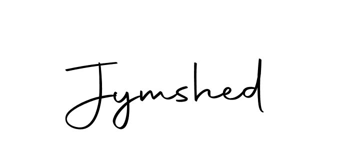 Use a signature maker to create a handwritten signature online. With this signature software, you can design (Autography-DOLnW) your own signature for name Jymshed. Jymshed signature style 10 images and pictures png