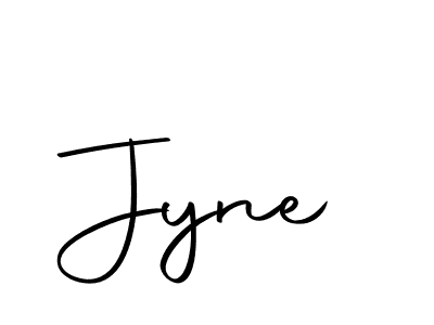 Jyne stylish signature style. Best Handwritten Sign (Autography-DOLnW) for my name. Handwritten Signature Collection Ideas for my name Jyne. Jyne signature style 10 images and pictures png