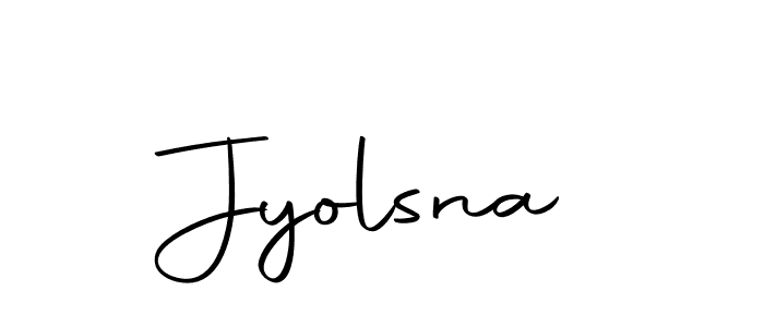 Jyolsna stylish signature style. Best Handwritten Sign (Autography-DOLnW) for my name. Handwritten Signature Collection Ideas for my name Jyolsna. Jyolsna signature style 10 images and pictures png