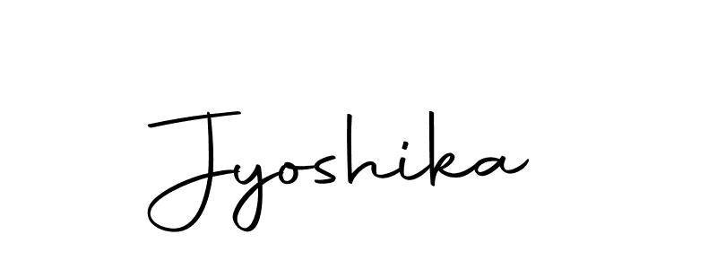 Also we have Jyoshika name is the best signature style. Create professional handwritten signature collection using Autography-DOLnW autograph style. Jyoshika signature style 10 images and pictures png