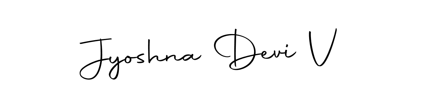 Autography-DOLnW is a professional signature style that is perfect for those who want to add a touch of class to their signature. It is also a great choice for those who want to make their signature more unique. Get Jyoshna Devi V name to fancy signature for free. Jyoshna Devi V signature style 10 images and pictures png