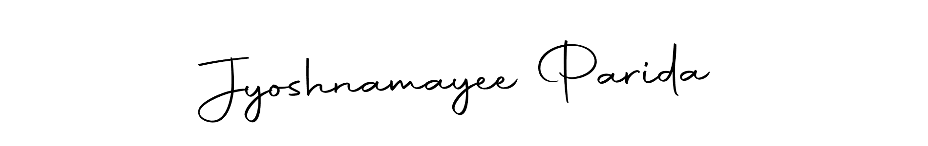 Make a beautiful signature design for name Jyoshnamayee Parida. Use this online signature maker to create a handwritten signature for free. Jyoshnamayee Parida signature style 10 images and pictures png