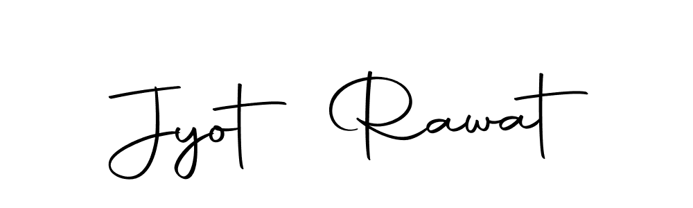 Create a beautiful signature design for name Jyot Rawat. With this signature (Autography-DOLnW) fonts, you can make a handwritten signature for free. Jyot Rawat signature style 10 images and pictures png