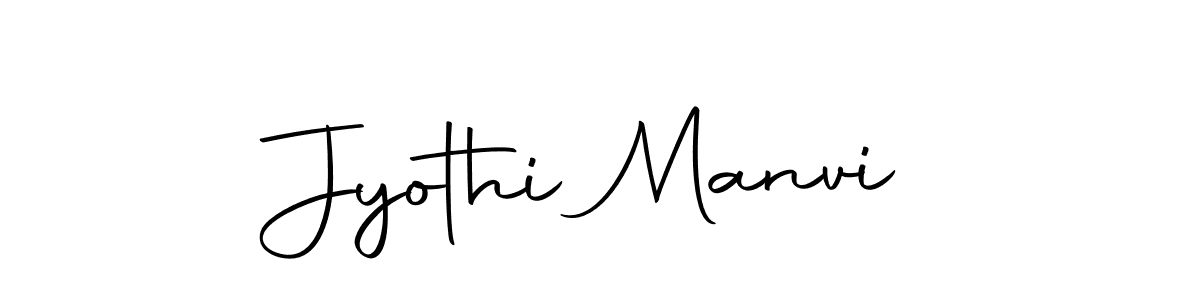 Use a signature maker to create a handwritten signature online. With this signature software, you can design (Autography-DOLnW) your own signature for name Jyothi Manvi. Jyothi Manvi signature style 10 images and pictures png