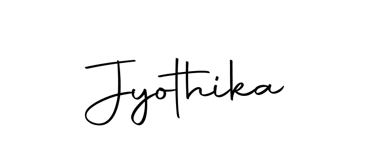 Use a signature maker to create a handwritten signature online. With this signature software, you can design (Autography-DOLnW) your own signature for name Jyothika. Jyothika signature style 10 images and pictures png