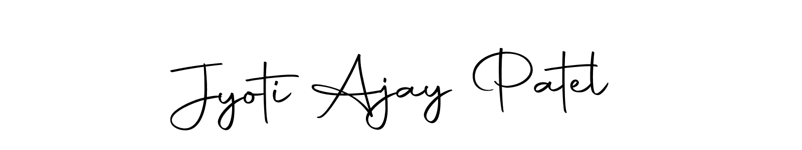 Also You can easily find your signature by using the search form. We will create Jyoti Ajay Patel name handwritten signature images for you free of cost using Autography-DOLnW sign style. Jyoti Ajay Patel signature style 10 images and pictures png