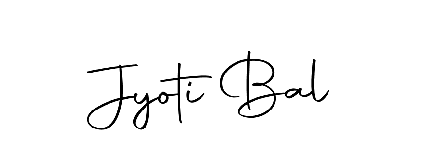 Create a beautiful signature design for name Jyoti Bal. With this signature (Autography-DOLnW) fonts, you can make a handwritten signature for free. Jyoti Bal signature style 10 images and pictures png