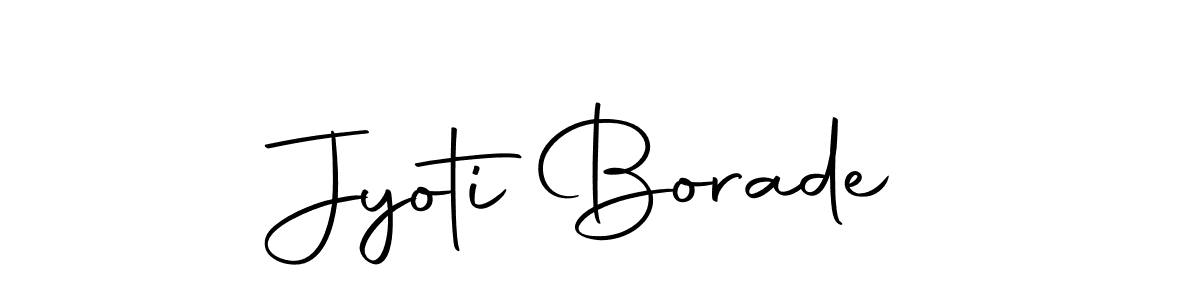 if you are searching for the best signature style for your name Jyoti Borade. so please give up your signature search. here we have designed multiple signature styles  using Autography-DOLnW. Jyoti Borade signature style 10 images and pictures png