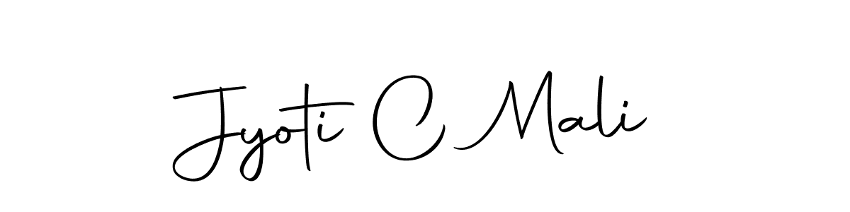 It looks lik you need a new signature style for name Jyoti C Mali. Design unique handwritten (Autography-DOLnW) signature with our free signature maker in just a few clicks. Jyoti C Mali signature style 10 images and pictures png