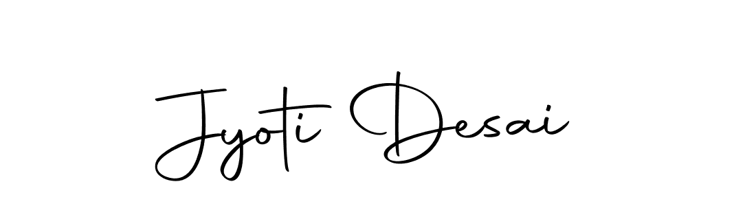 You can use this online signature creator to create a handwritten signature for the name Jyoti Desai. This is the best online autograph maker. Jyoti Desai signature style 10 images and pictures png