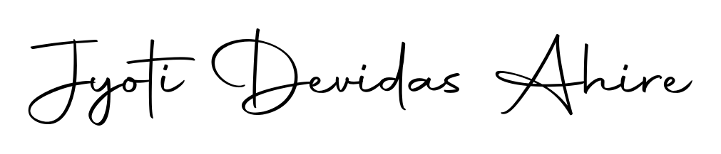 Create an unforgettable impression when signing with Jyoti Devidas Ahire name styled in Autography-DOLnW typography. 100% free online generator. Jyoti Devidas Ahire signature style 10 images and pictures png