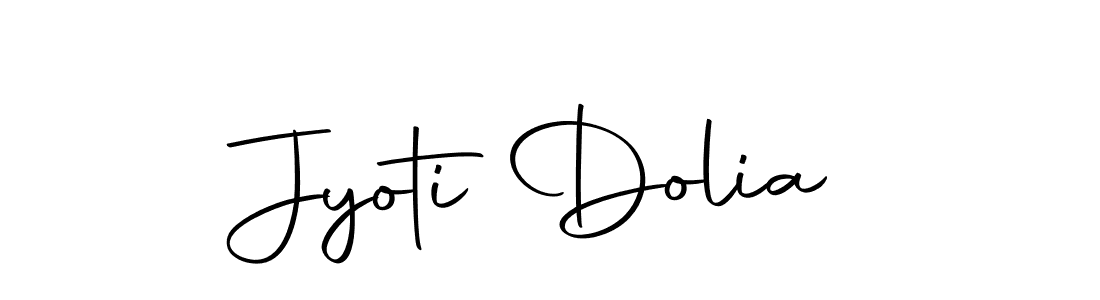 How to make Jyoti Dolia signature? Autography-DOLnW is a professional autograph style. Create handwritten signature for Jyoti Dolia name. Jyoti Dolia signature style 10 images and pictures png