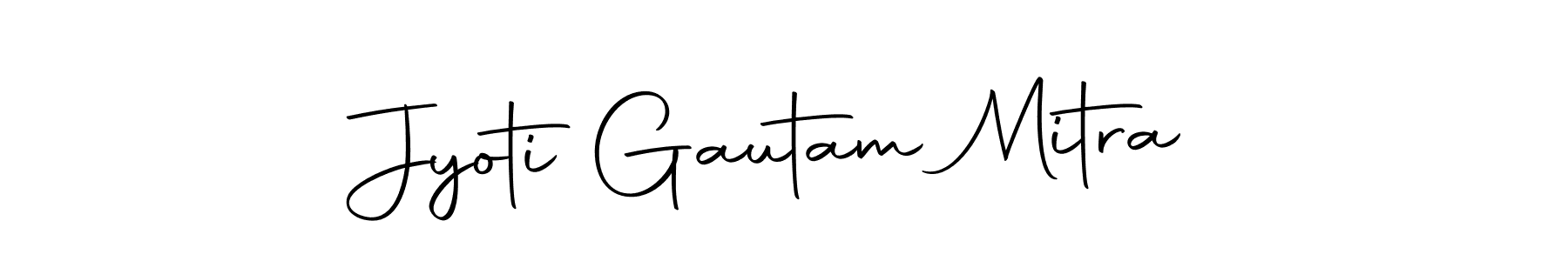 Design your own signature with our free online signature maker. With this signature software, you can create a handwritten (Autography-DOLnW) signature for name Jyoti Gautam Mitra. Jyoti Gautam Mitra signature style 10 images and pictures png