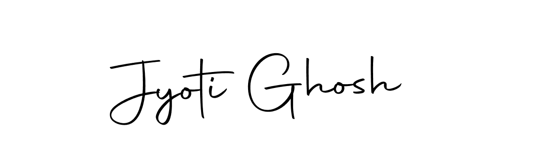 Create a beautiful signature design for name Jyoti Ghosh. With this signature (Autography-DOLnW) fonts, you can make a handwritten signature for free. Jyoti Ghosh signature style 10 images and pictures png