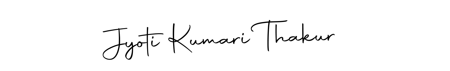 Make a beautiful signature design for name Jyoti Kumari Thakur. Use this online signature maker to create a handwritten signature for free. Jyoti Kumari Thakur signature style 10 images and pictures png