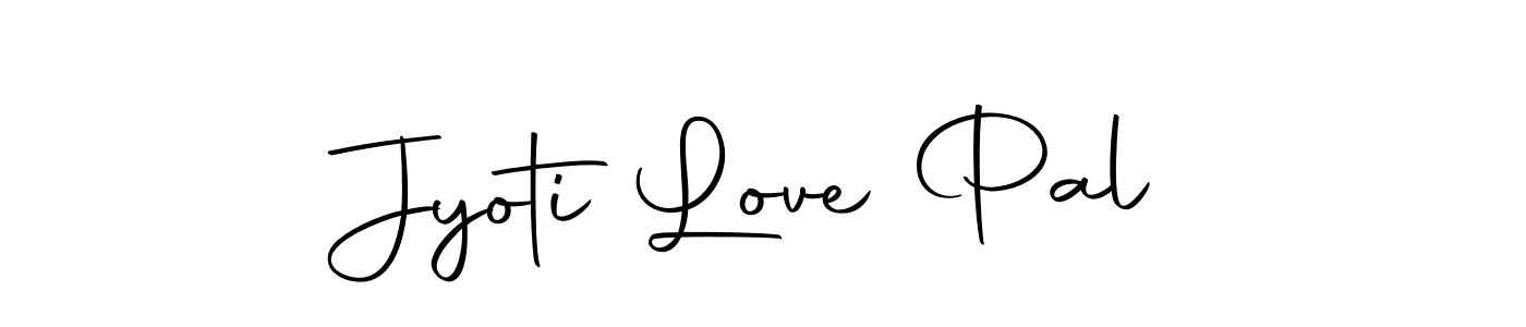 Design your own signature with our free online signature maker. With this signature software, you can create a handwritten (Autography-DOLnW) signature for name Jyoti Love Pal. Jyoti Love Pal signature style 10 images and pictures png