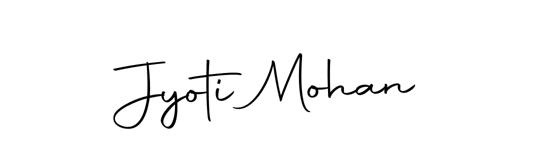 Use a signature maker to create a handwritten signature online. With this signature software, you can design (Autography-DOLnW) your own signature for name Jyoti Mohan. Jyoti Mohan signature style 10 images and pictures png