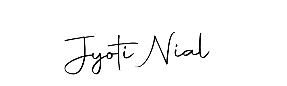 Once you've used our free online signature maker to create your best signature Autography-DOLnW style, it's time to enjoy all of the benefits that Jyoti Nial name signing documents. Jyoti Nial signature style 10 images and pictures png
