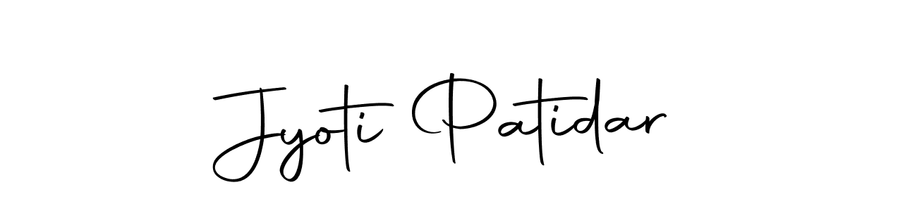 Autography-DOLnW is a professional signature style that is perfect for those who want to add a touch of class to their signature. It is also a great choice for those who want to make their signature more unique. Get Jyoti Patidar name to fancy signature for free. Jyoti Patidar signature style 10 images and pictures png