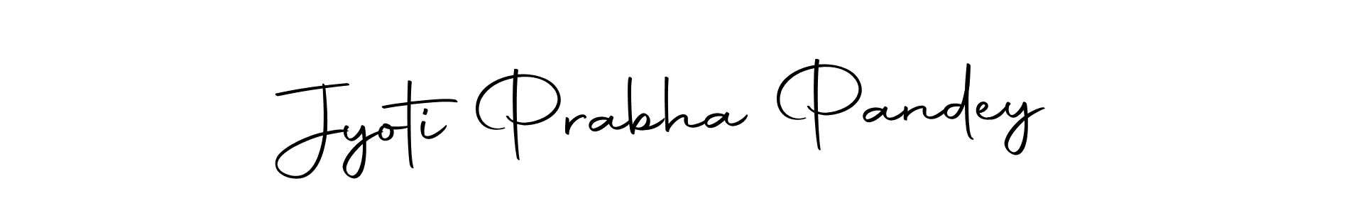 Make a beautiful signature design for name Jyoti Prabha Pandey. With this signature (Autography-DOLnW) style, you can create a handwritten signature for free. Jyoti Prabha Pandey signature style 10 images and pictures png
