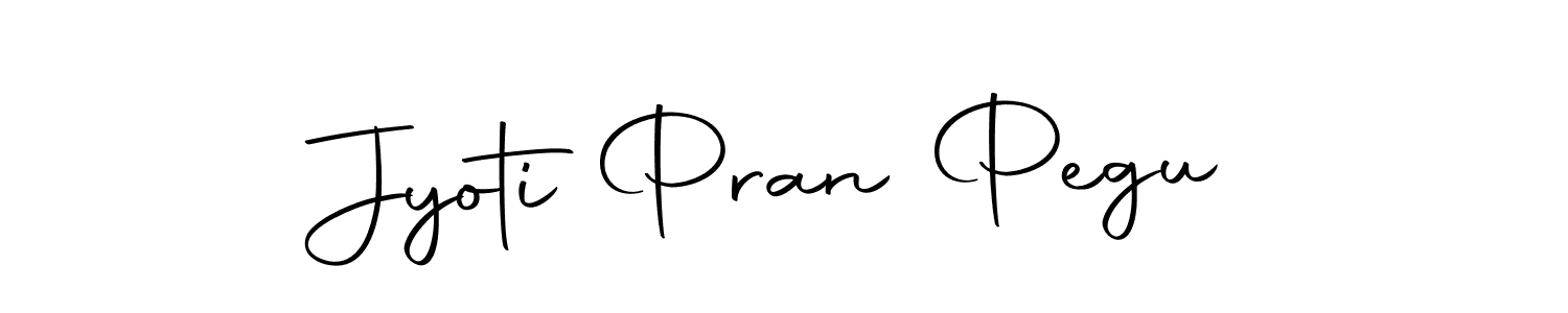 Design your own signature with our free online signature maker. With this signature software, you can create a handwritten (Autography-DOLnW) signature for name Jyoti Pran Pegu. Jyoti Pran Pegu signature style 10 images and pictures png