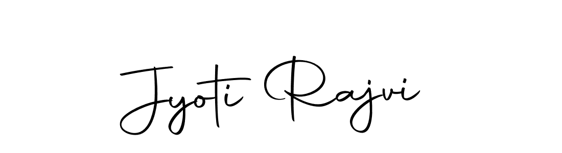 Design your own signature with our free online signature maker. With this signature software, you can create a handwritten (Autography-DOLnW) signature for name Jyoti Rajvi. Jyoti Rajvi signature style 10 images and pictures png