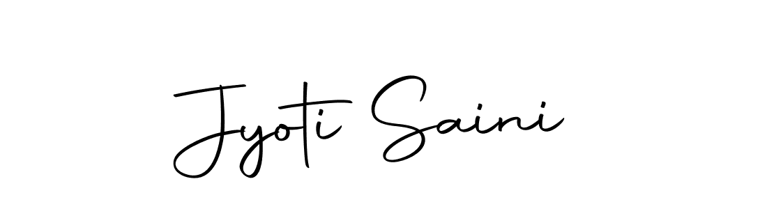 Make a short Jyoti Saini signature style. Manage your documents anywhere anytime using Autography-DOLnW. Create and add eSignatures, submit forms, share and send files easily. Jyoti Saini signature style 10 images and pictures png