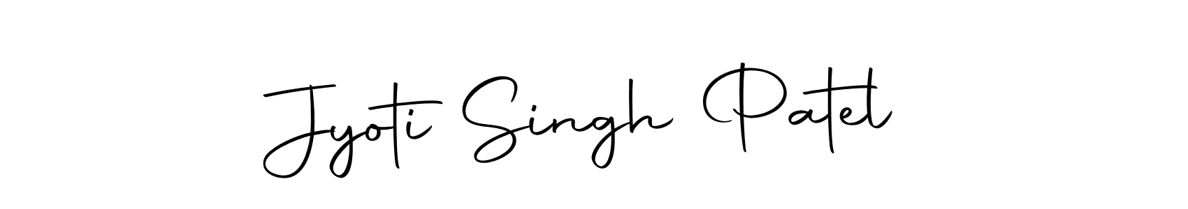 Design your own signature with our free online signature maker. With this signature software, you can create a handwritten (Autography-DOLnW) signature for name Jyoti Singh Patel. Jyoti Singh Patel signature style 10 images and pictures png