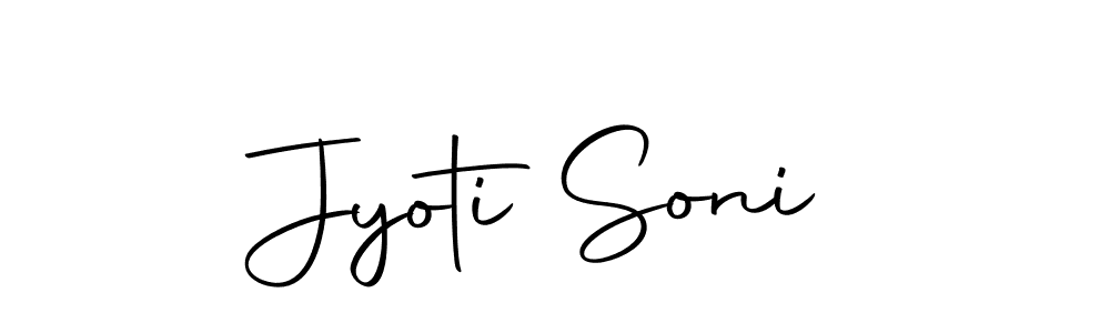 Use a signature maker to create a handwritten signature online. With this signature software, you can design (Autography-DOLnW) your own signature for name Jyoti Soni. Jyoti Soni signature style 10 images and pictures png