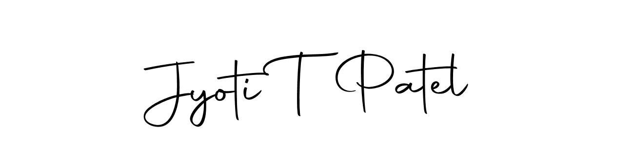 Jyoti T Patel stylish signature style. Best Handwritten Sign (Autography-DOLnW) for my name. Handwritten Signature Collection Ideas for my name Jyoti T Patel. Jyoti T Patel signature style 10 images and pictures png