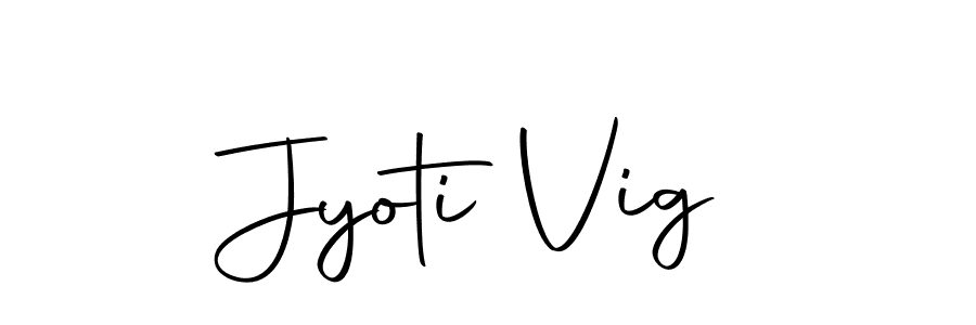 if you are searching for the best signature style for your name Jyoti Vig. so please give up your signature search. here we have designed multiple signature styles  using Autography-DOLnW. Jyoti Vig signature style 10 images and pictures png