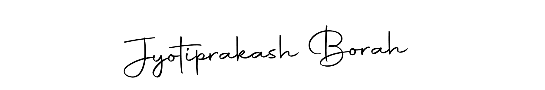 Create a beautiful signature design for name Jyotiprakash Borah. With this signature (Autography-DOLnW) fonts, you can make a handwritten signature for free. Jyotiprakash Borah signature style 10 images and pictures png