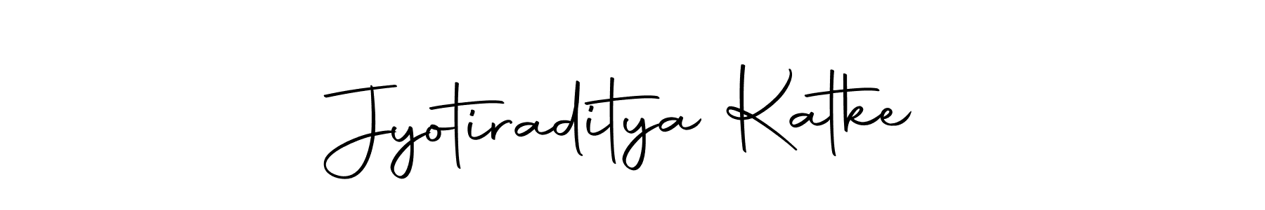 Autography-DOLnW is a professional signature style that is perfect for those who want to add a touch of class to their signature. It is also a great choice for those who want to make their signature more unique. Get Jyotiraditya Katke name to fancy signature for free. Jyotiraditya Katke signature style 10 images and pictures png
