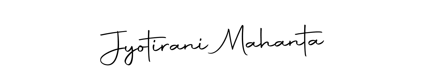 The best way (Autography-DOLnW) to make a short signature is to pick only two or three words in your name. The name Jyotirani Mahanta include a total of six letters. For converting this name. Jyotirani Mahanta signature style 10 images and pictures png