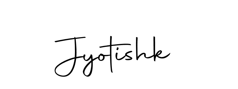 Create a beautiful signature design for name Jyotishk. With this signature (Autography-DOLnW) fonts, you can make a handwritten signature for free. Jyotishk signature style 10 images and pictures png
