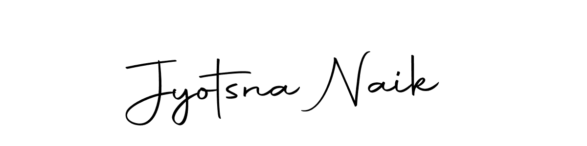 Design your own signature with our free online signature maker. With this signature software, you can create a handwritten (Autography-DOLnW) signature for name Jyotsna Naik. Jyotsna Naik signature style 10 images and pictures png