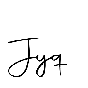 Make a beautiful signature design for name Jyq. Use this online signature maker to create a handwritten signature for free. Jyq signature style 10 images and pictures png